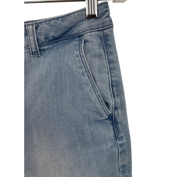 Coldwater Creek Jeans Classic Fit Trouser Light Wash Wide Leg Womens Size 12 - Picture 4 of 11